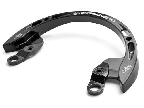 Black passenger grab bar rail handle for 2008-2013 suzuki hayabusa 1300