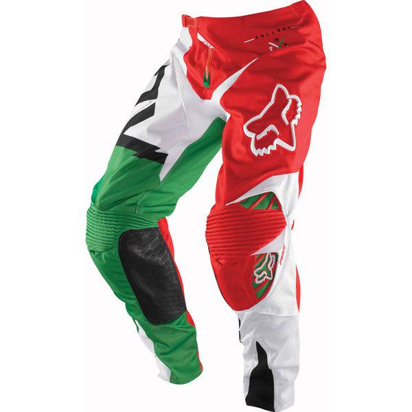 Red w36 fox racing 360 fallout pants 2013 model