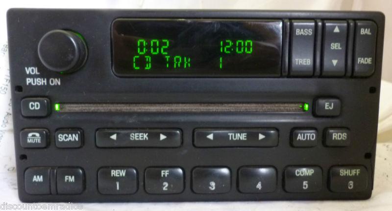 99-04 ford f150 99-02 expedition radio cd player yl3f-18c869-ab *