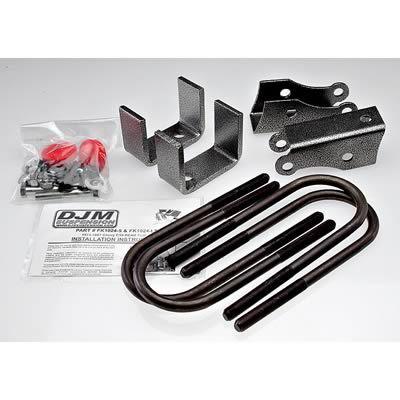 Djm suspension flip kit 5" drop steel silver vein powdercoated chevy gmc c10 c15