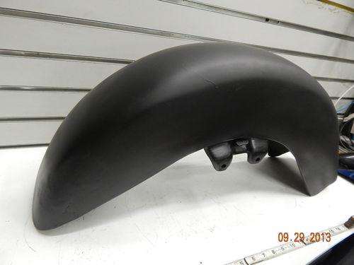 Smooth front fender harley touring flh shovelhead evo twin cam road king no trim