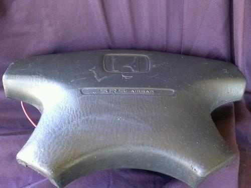 1998 Honda Accord Driver side Wheel Air Bag Black 4DR 4Cyl , US $50.00, image 2