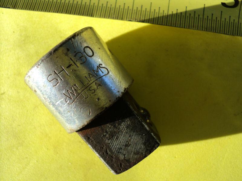 Williams ratchet adapter 3/4" drive male -1/2" female