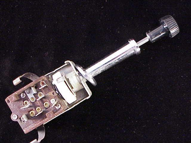 60's ford headlight switch w knob, bushing, and bezel falcon fairlane galaxie