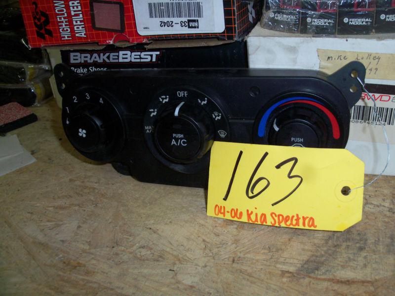 Find 0406 Kia Spectra Climate Control Switches AC Heat Knob Unit