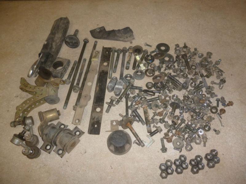 07 2007 yamaha grizzly 450 4x4 bolts hardware frame engine body oem #1111