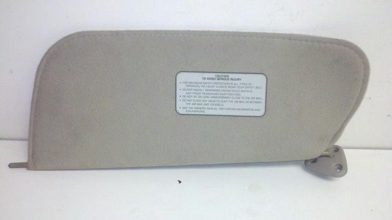 1997 dodge dakota passenger side sun visor with mirror oem