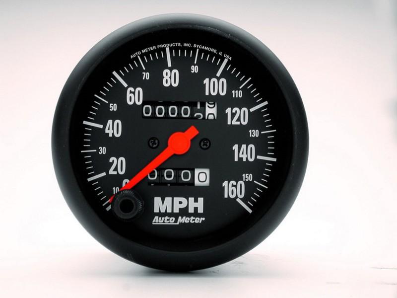 Auto meter 2694 z-series 3 3/8" 0-160 mph speedometers -  atm2694