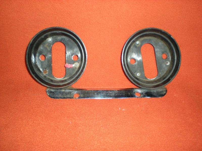 Harley davidson gauge cluster housing / panhead / shovelhead / custom 