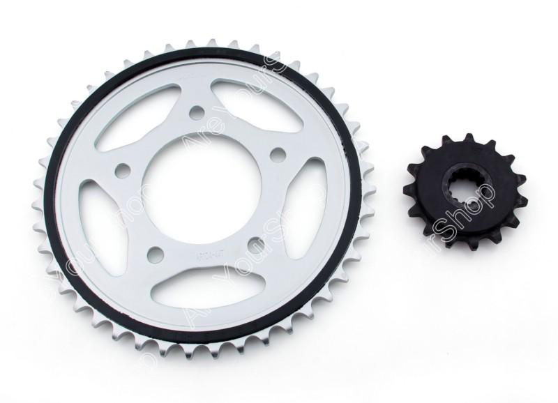 Front & rear sprocket for honda vtec 400 1999-2012 15t 44t 525