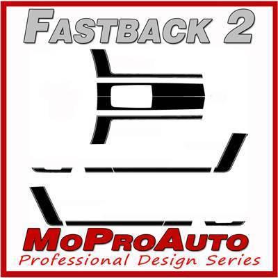 Fastback 2 boss style mustang graphics stripes - 3m pro grade decal 2005 336
