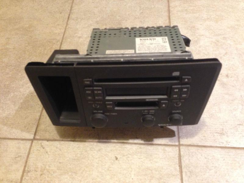 01 02 03 04 05 volvo s60 v70 audio receiver am fm tuner tape cd player in dash