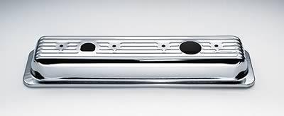 Mr. gasket chrome valve cover caps 9847 chevy sbc 283 305 350 400