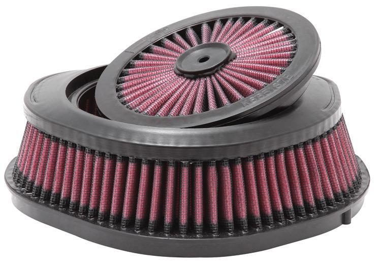 K&n engineering high flow xtreme series motocross air filter  ha-2505xd