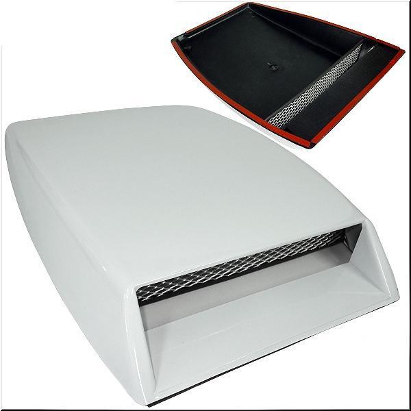 Find CAR HOOD ROOF AIR FLOW DECORATION VENT COVER WHITE in CHINA, CN