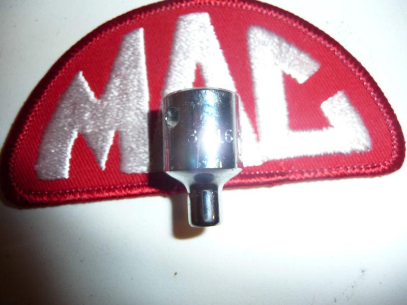 Mac tools 3/16" chrome socket, 3/8" drive, 6 point