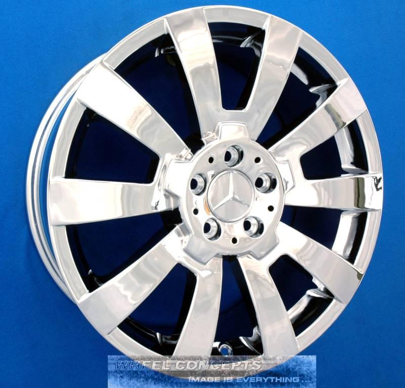 Mercedes glk350 19 inch chrome wheel exchange glk 350 