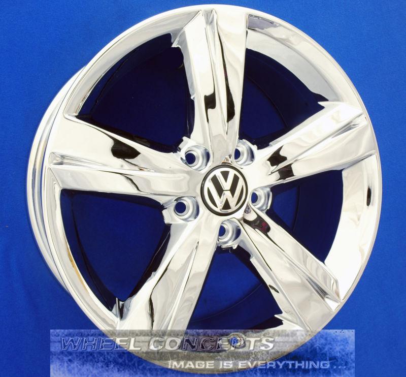 Volkswagen vw passat sonoma 17 inch chrome wheels rims 17" oem