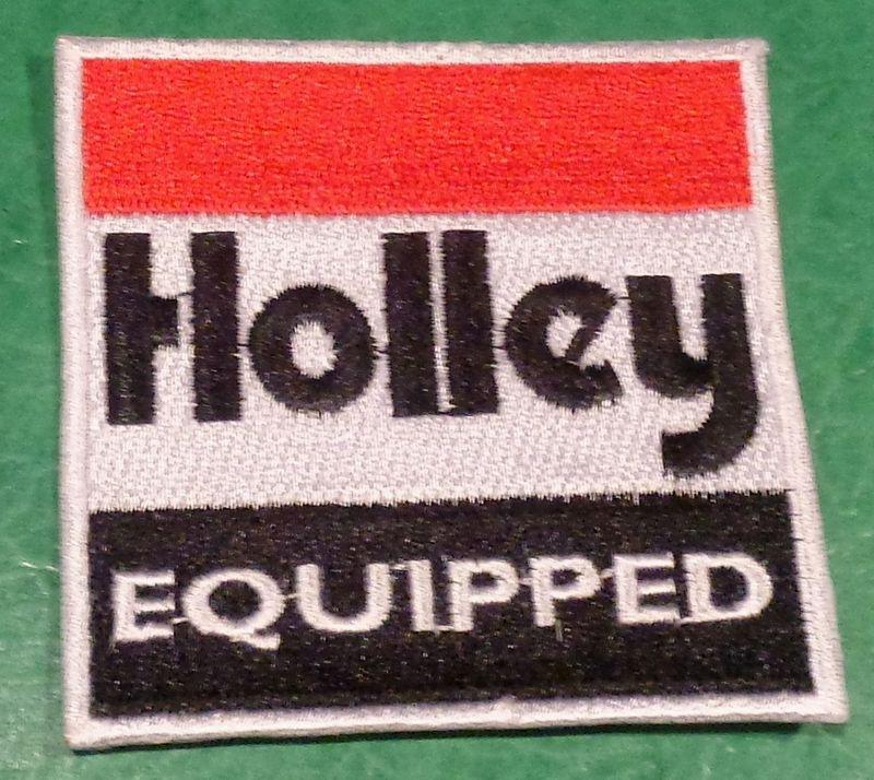 Holley carburaters  embroidered patch   new