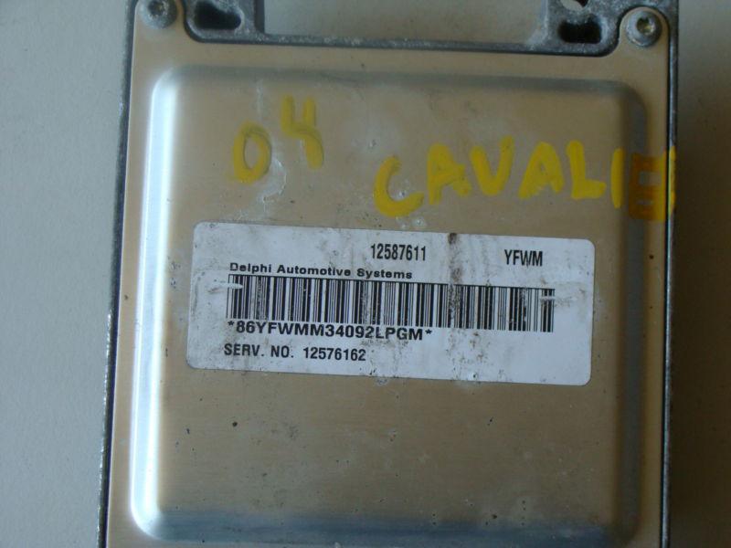 Cavalier 03-05   engine computer