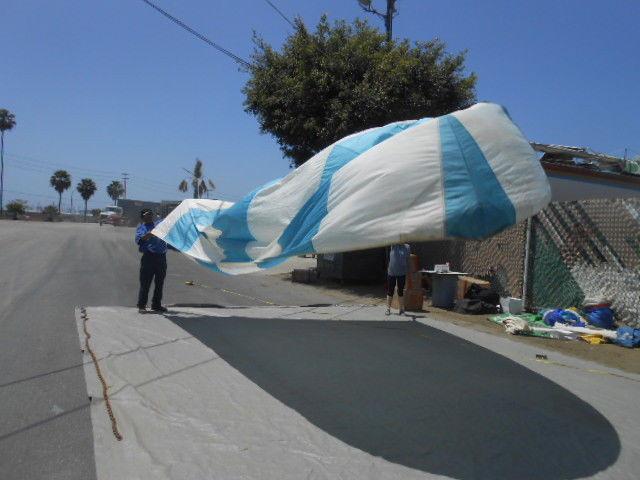 2408 Symmetrical Sailboat Spinnaker Luff = 20' 7