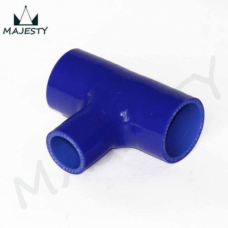 2" to 2" t piece silicone hose 51mm to 51mm t shape tube pipe for 25mm id bov 3