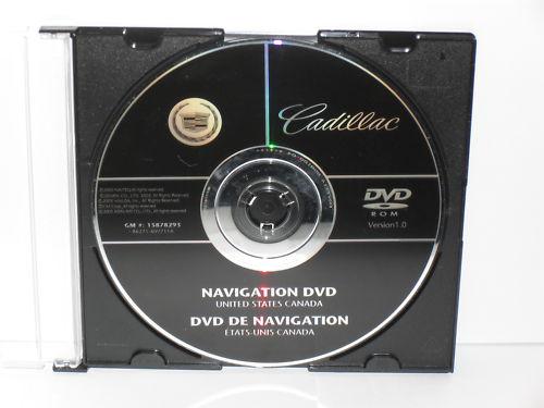 Navigation disc dvd 2007 2008 2009 2010 escalade models