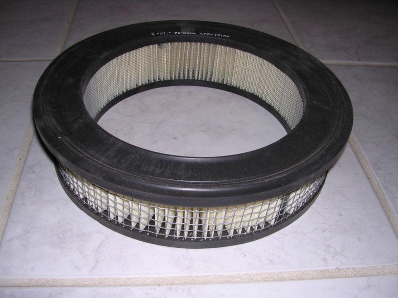 1965-70 nos amc javelin rebel rambler lincoln purolator air filter #afp13 