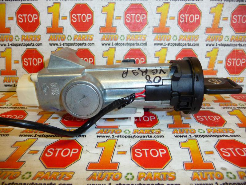 07 08 09 NISSAN VERSA AUTOMATIC IGNITION SWITCH W/ KEY & IMMOBILIZER OEM, US $59.99, image 6