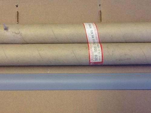 Porsche 928 1986 door side moulding prime coated