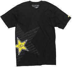 New one industries rockstar gravity tshirt black small