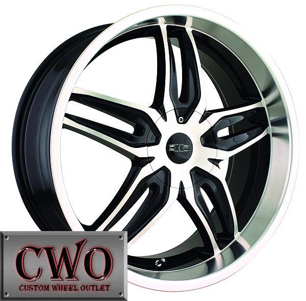 22 black dip bionic rims 5x114.3/5x120  5 lug altima maxima bmw cts camry cwo