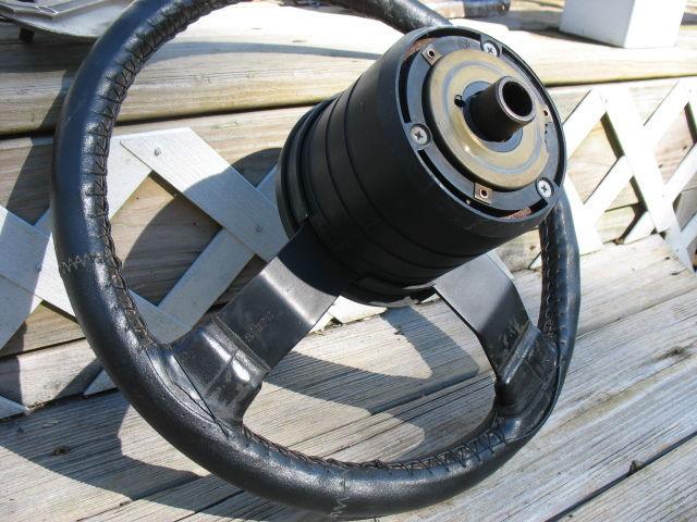 Alfa Romeo GTV6 steering wheel with cap, hub, and shaft , US $50.00, image 4