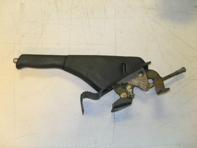 Oem 98 acura integra e brake handle assy, emergency park parking button release