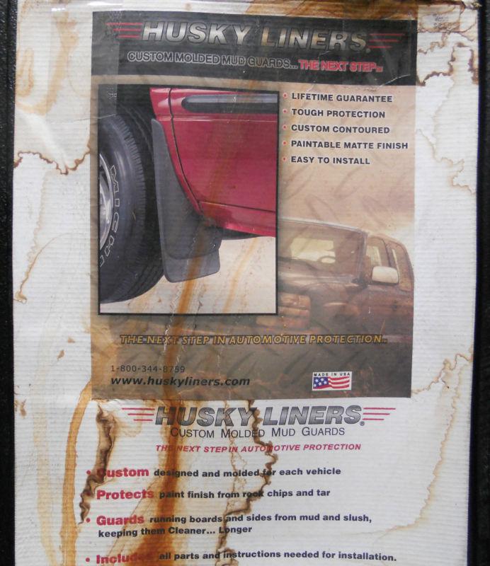 1999-2002 ford super duty husky moulded rear  mud guards #16-25