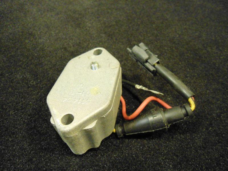 1976-1978 55-140hp omc/johnson  boat #0581580 #581580 motor voltage regulator  5