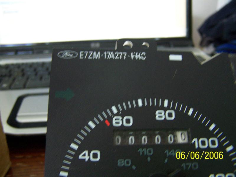 Ford Motorsport 140 mph NOS speedometer, US $125.00, image 5