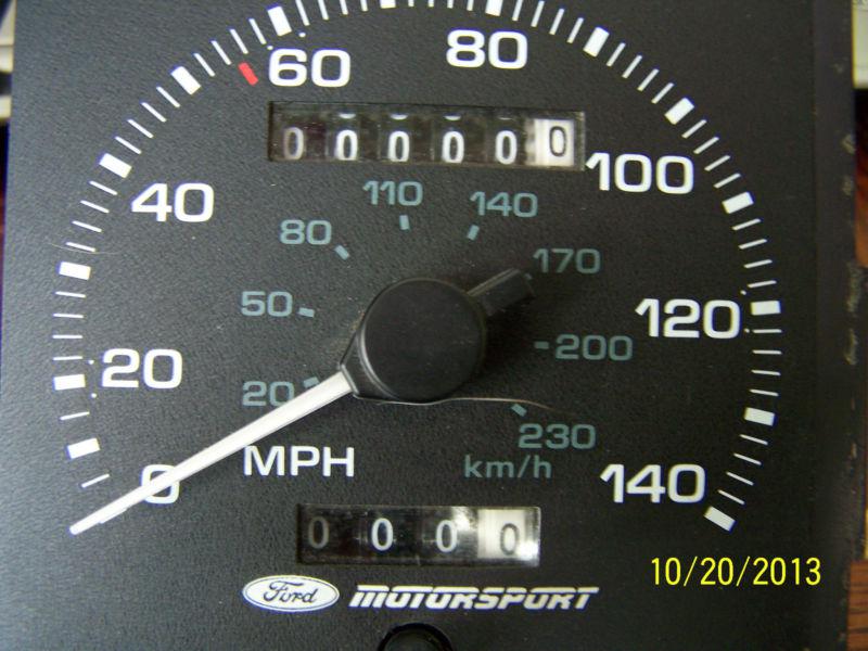 Ford Motorsport 140 mph NOS speedometer, US $125.00, image 7