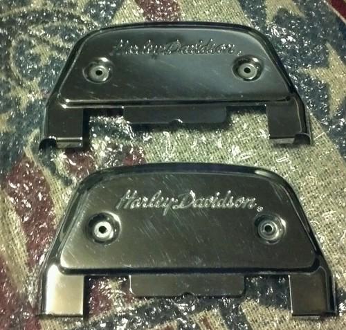 Harley davidson fl touring electra glide chrome passenger floorboard covers