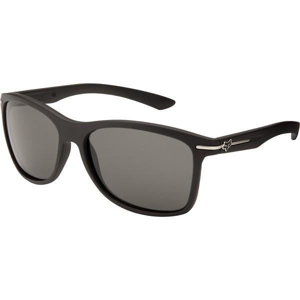 Fox racing the double deuce mens sunglasses matte black/gray polarized one size