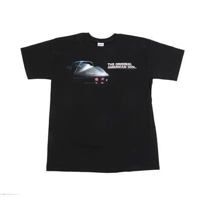 Acme t-shirt cotton short sleeve the original american idol logo black x-lg