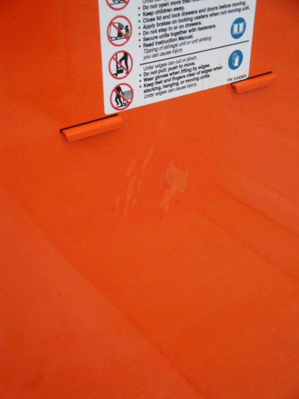 Snap On KRL1022 Orange Double Bank Tool Box Toolbox & Full Size KRL1012 Locker, US $5,250.00, image 7