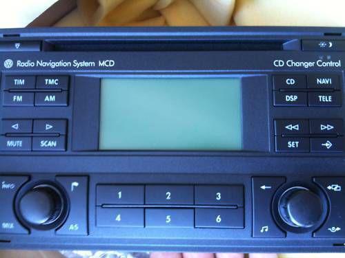 Vw radio cd jetta golf gti gli passat eos code pin