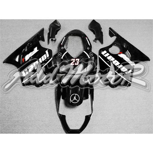 For cbr600 f4i 04-07 2004-2007 injection molded fairing black zh1419