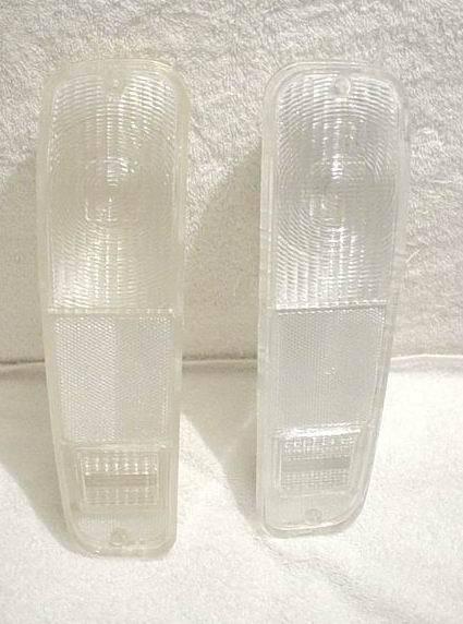 1975 - 1991 ford van pu tail lights clear pair new 73cf auction