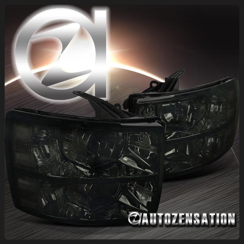 Sell Chevy 0712 Silverado 1500/2500/3500 Crystal Smoke Tint Lens