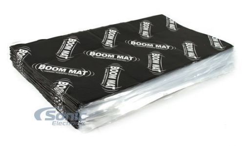Boom mat 050214 62.5 sq.ft damping material - (30 pk - 12-1/2&#034; x 24&#034; x 2mm )