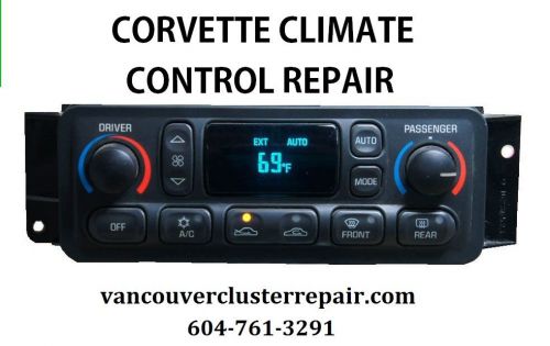 Corvette digital climate control module repair