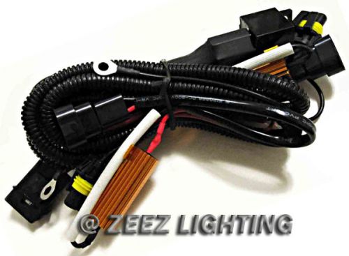 Xenon hid resistor relay harness bulb out error warning canceller anti-flicker
