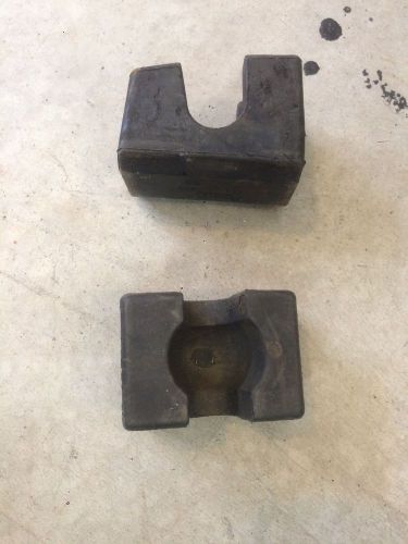 Rubber ski stops rubber, bombadier, skidoo, snowmobile, mxz, zx, rev